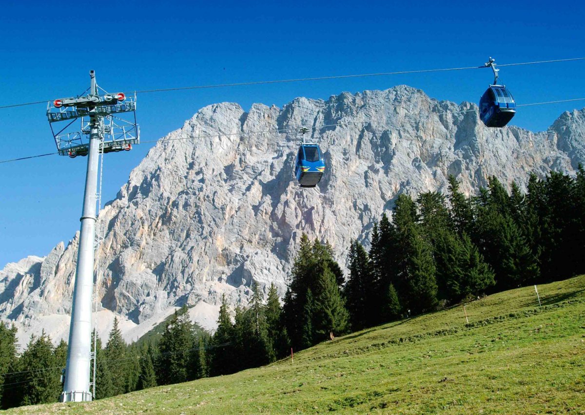 Der Nachbarort Ehrwald